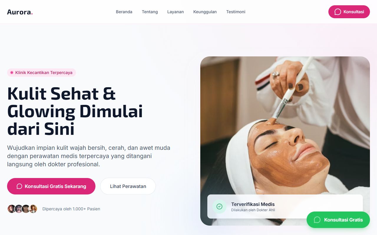 Aurora Aesthetic Clinic - Klinik Kecantikan & Perawatan Kulit Terpercaya